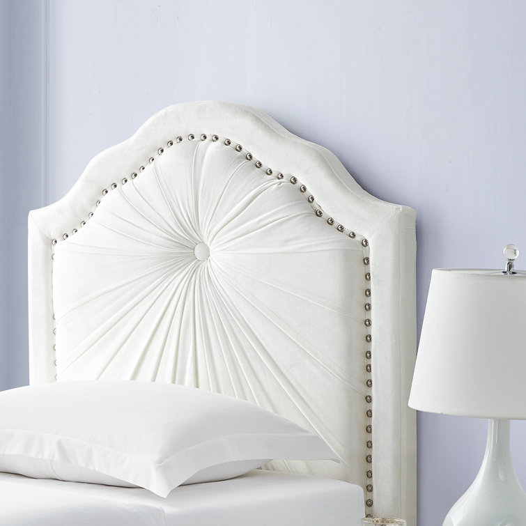 House of Hampton® Stetler Plush Pleated Double Bevel College Dorm Twin